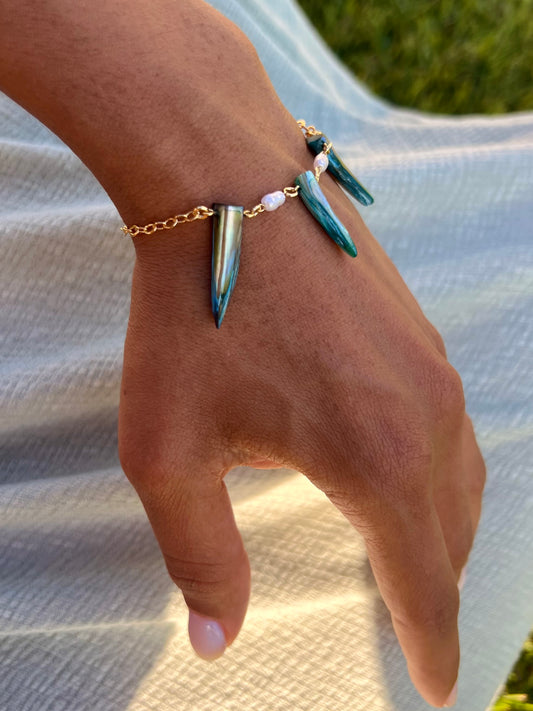 Blue Nacar Bracelet