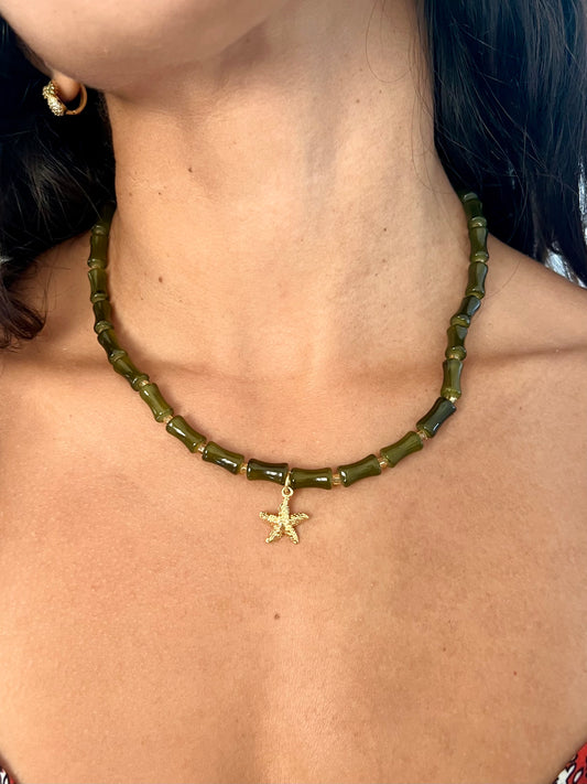 Bambú Starfish Necklace