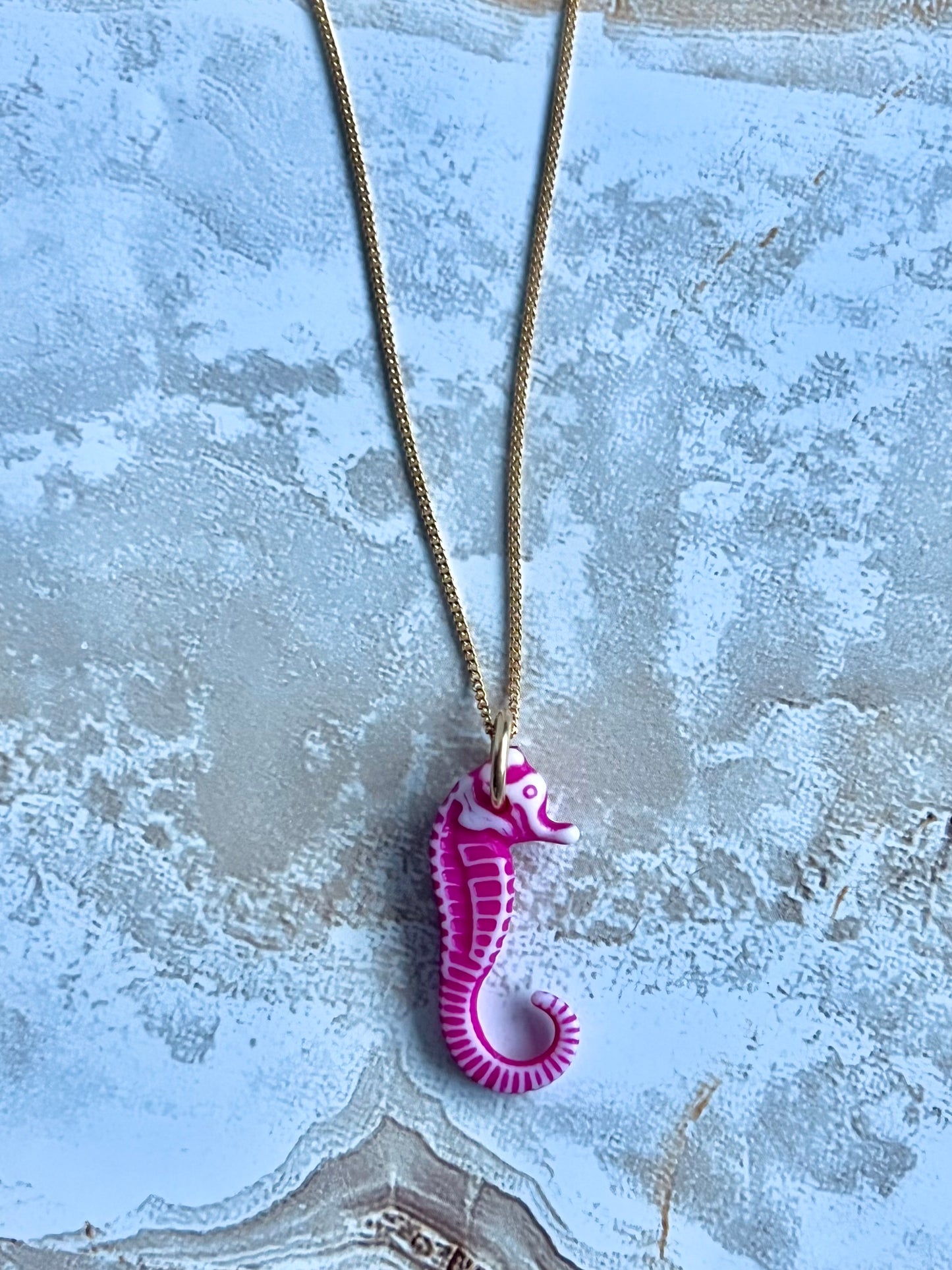 Colorful Seahorse Necklace