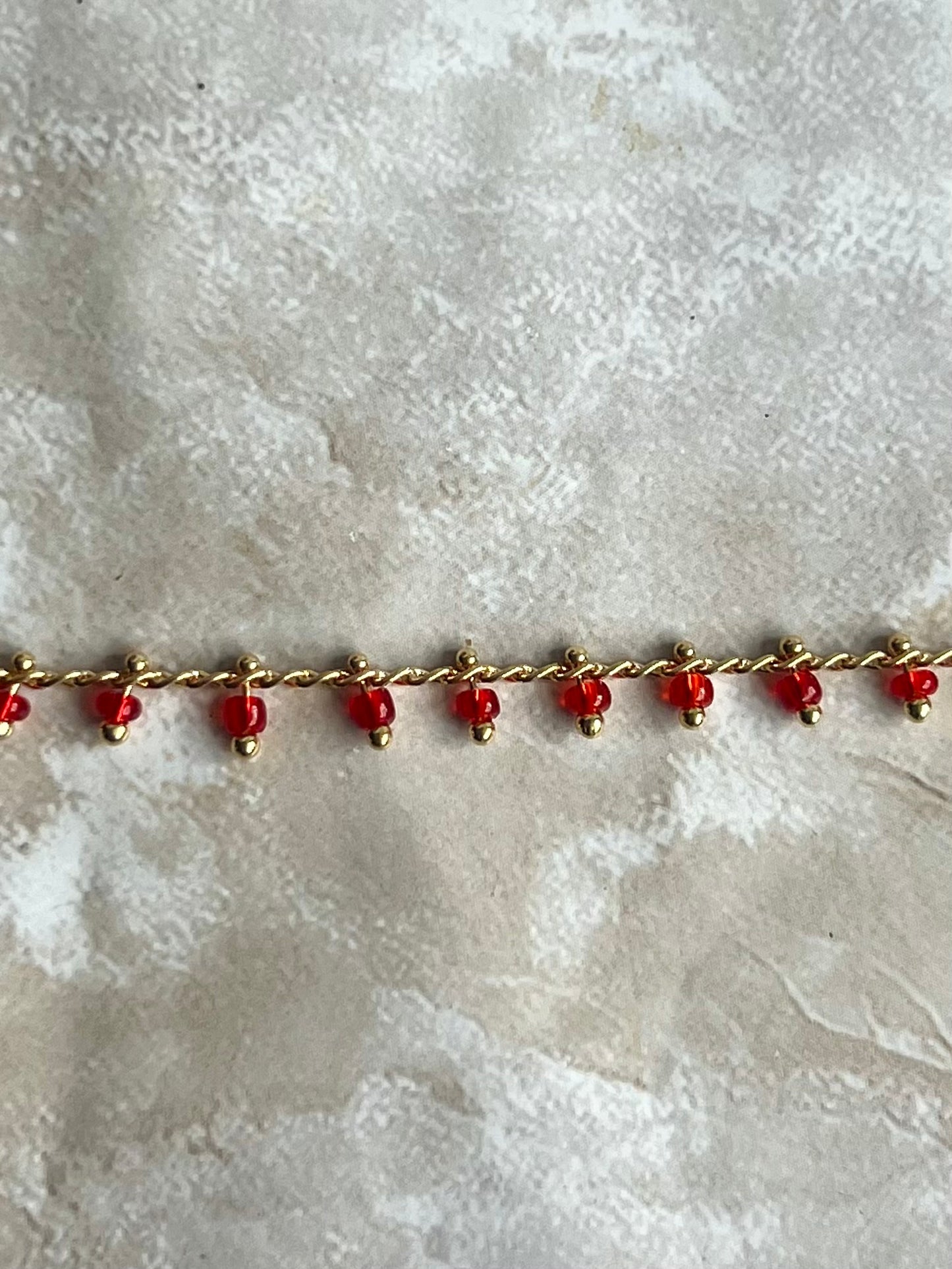 Red Crystals Bracelet