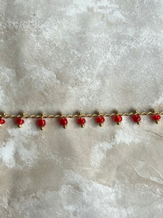 Red Crystals Bracelet