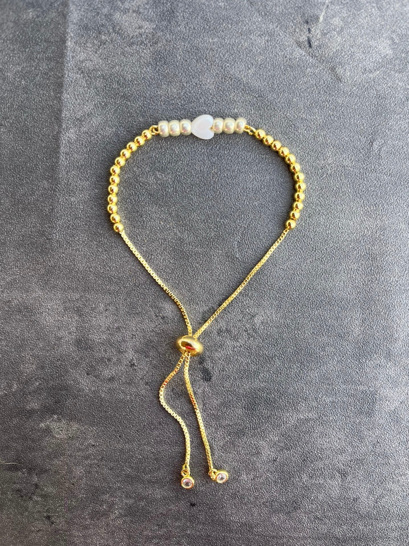 Heart Silver Bracelet