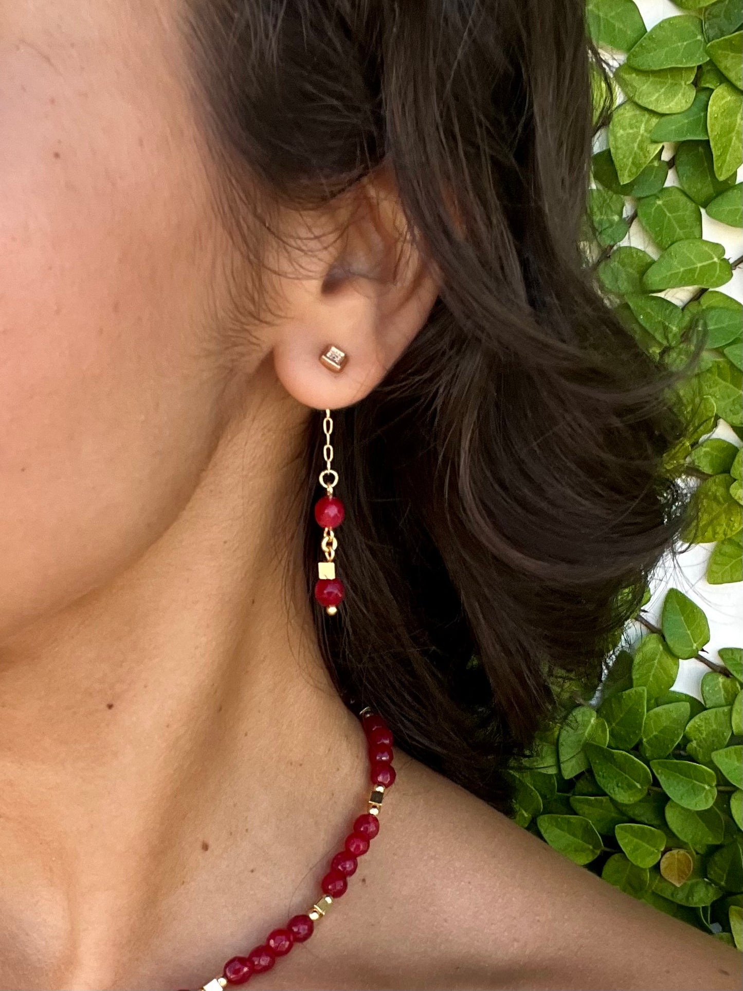 Forever Ruby Earrings