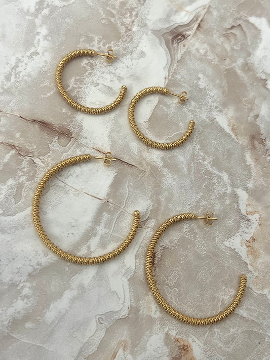 Crisscross Hoops