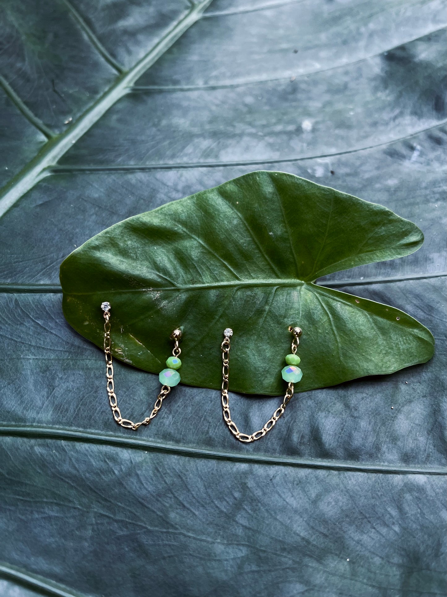 Guanábana Double Stud Earrings