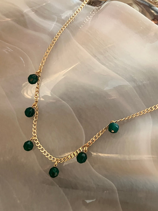 Emerald Cuban Necklace