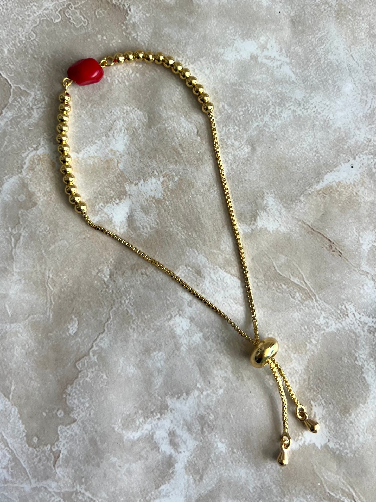 Red Coral Bracelet