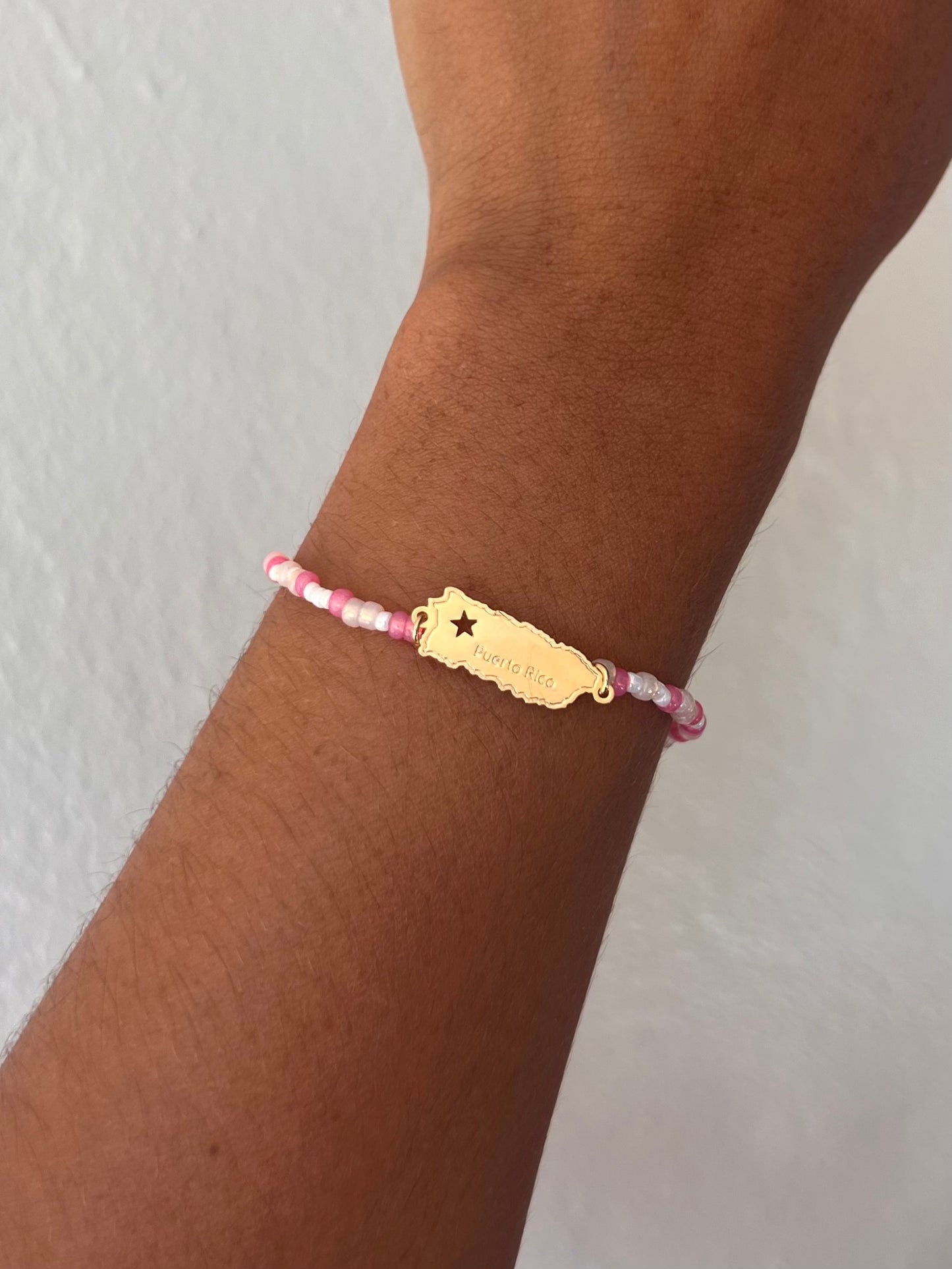 PR Pinky Elastic Bracelet