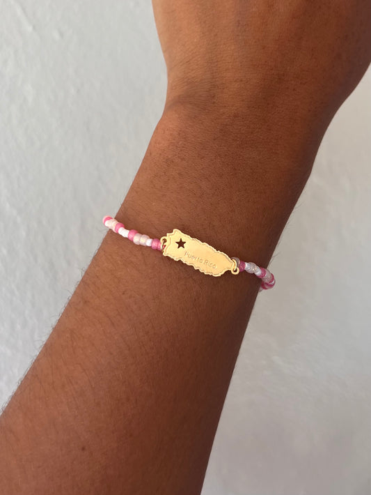 PR Pinky Elastic Bracelet