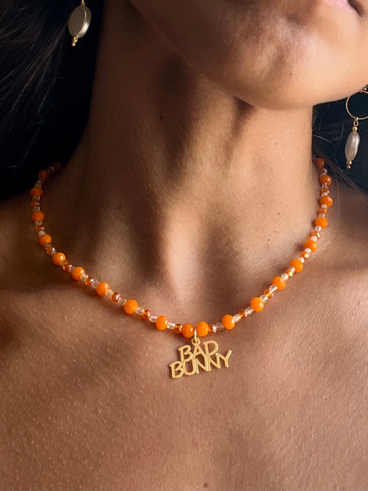 Pe Erre Bad Bunny Necklace