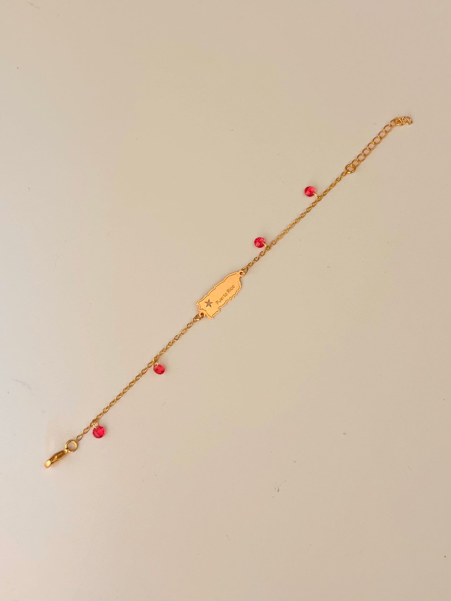 PR Map Pink Bracelet