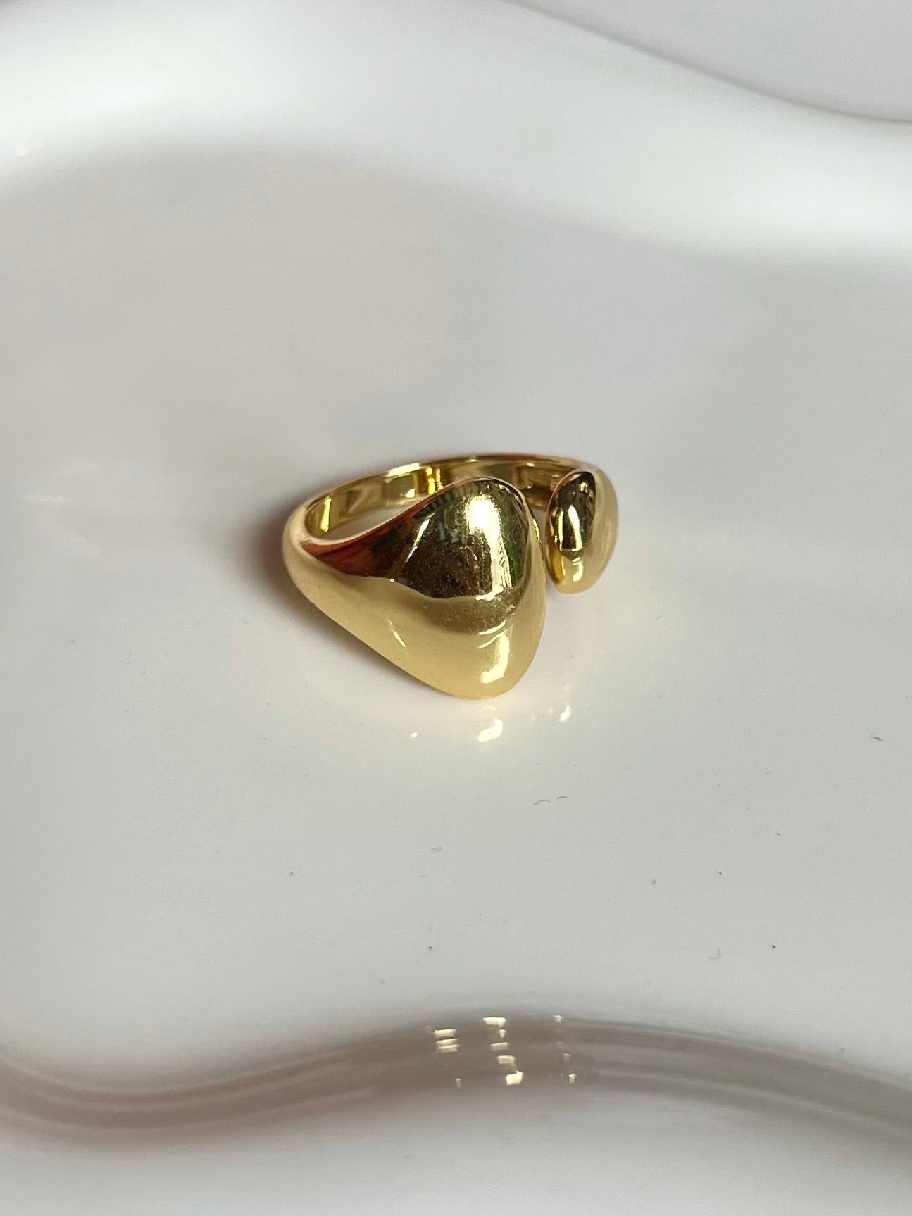 Melted Drop Ring