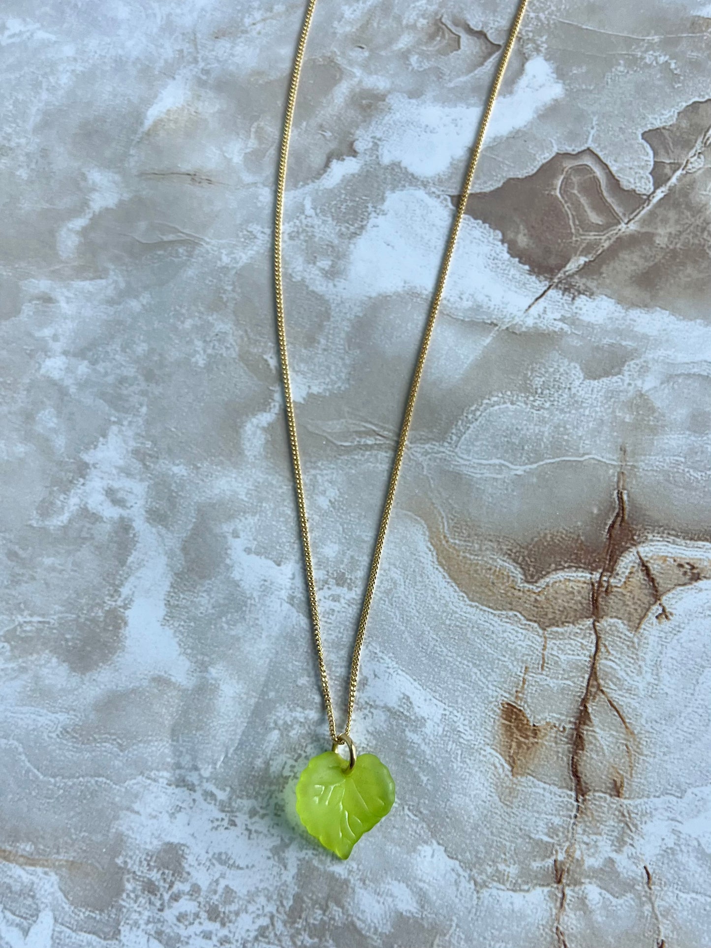 Green Leafs Necklaces