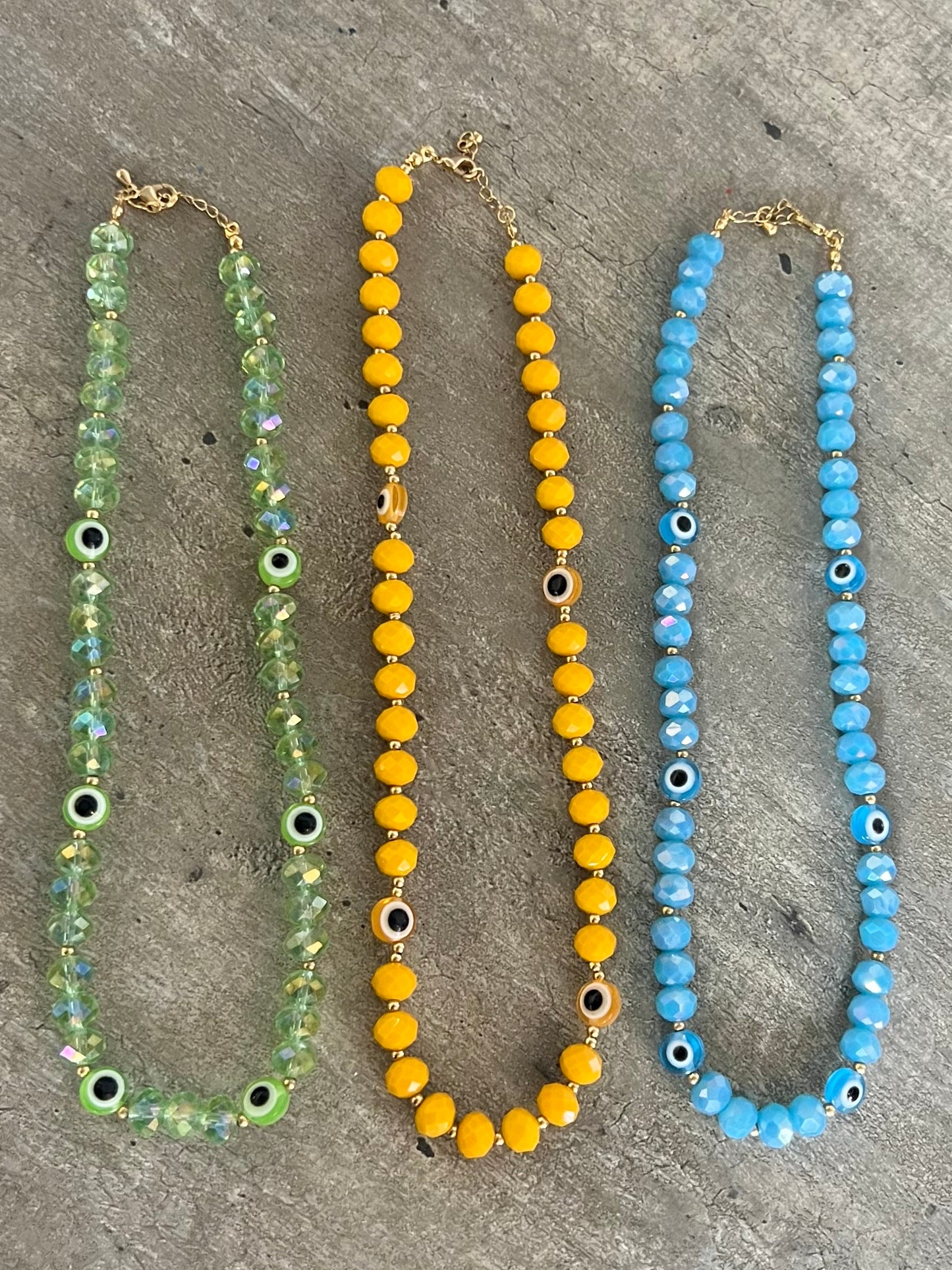 Evil Eye Chunky Necklaces