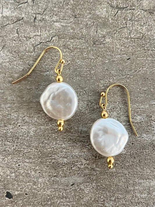 Pearl Bead Earrings