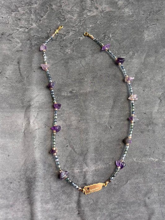 PR Map Violet Necklace