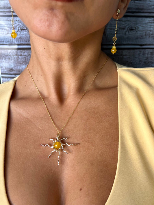 Nova Solar Necklace