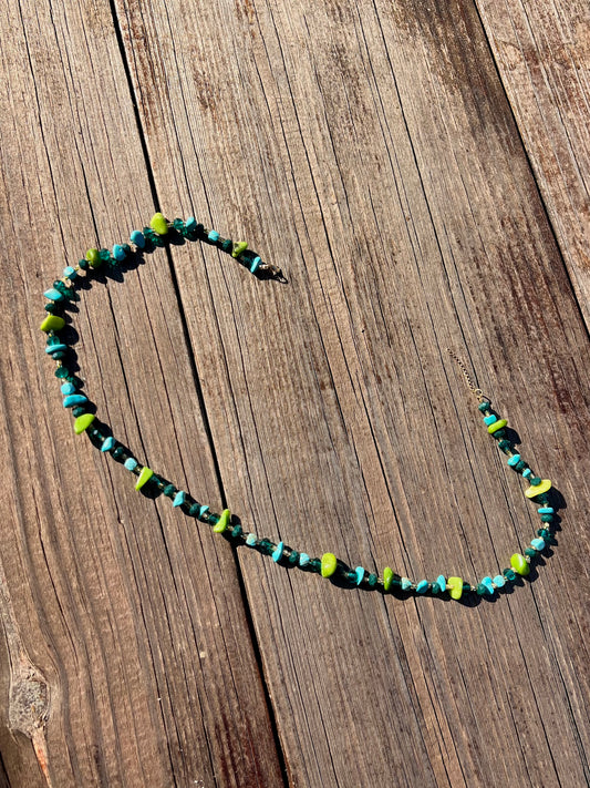 Turquesa Peridot Belly Chain