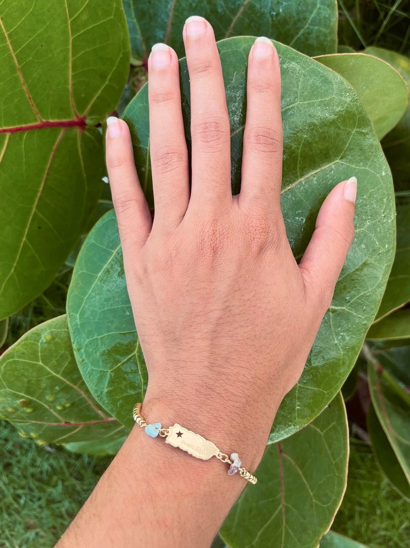 Puerto Rico Larimar Bracelet