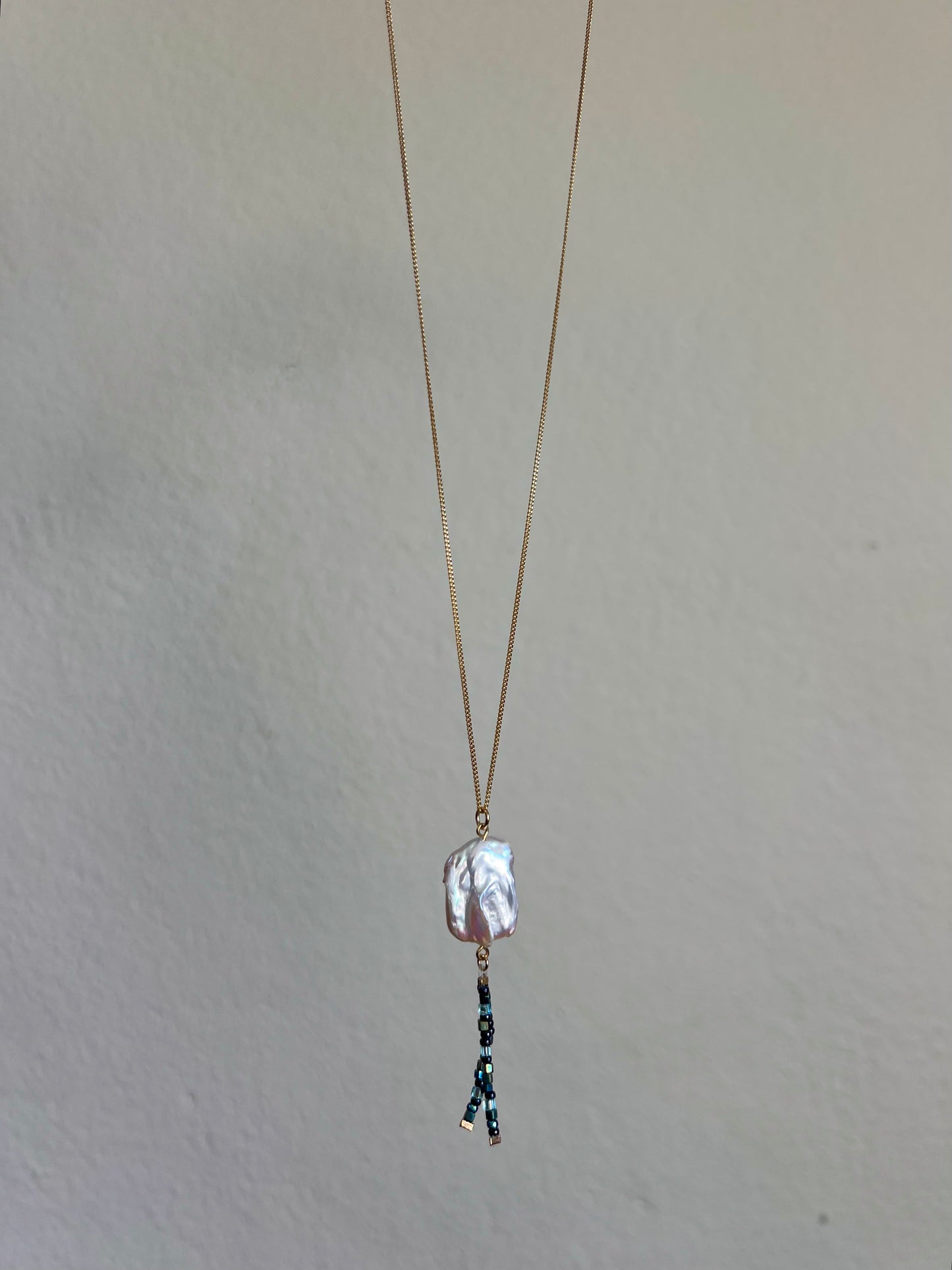 Azul Metálico Necklace