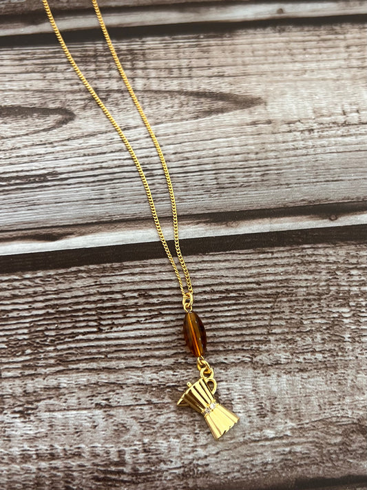 Greca Brown Necklace