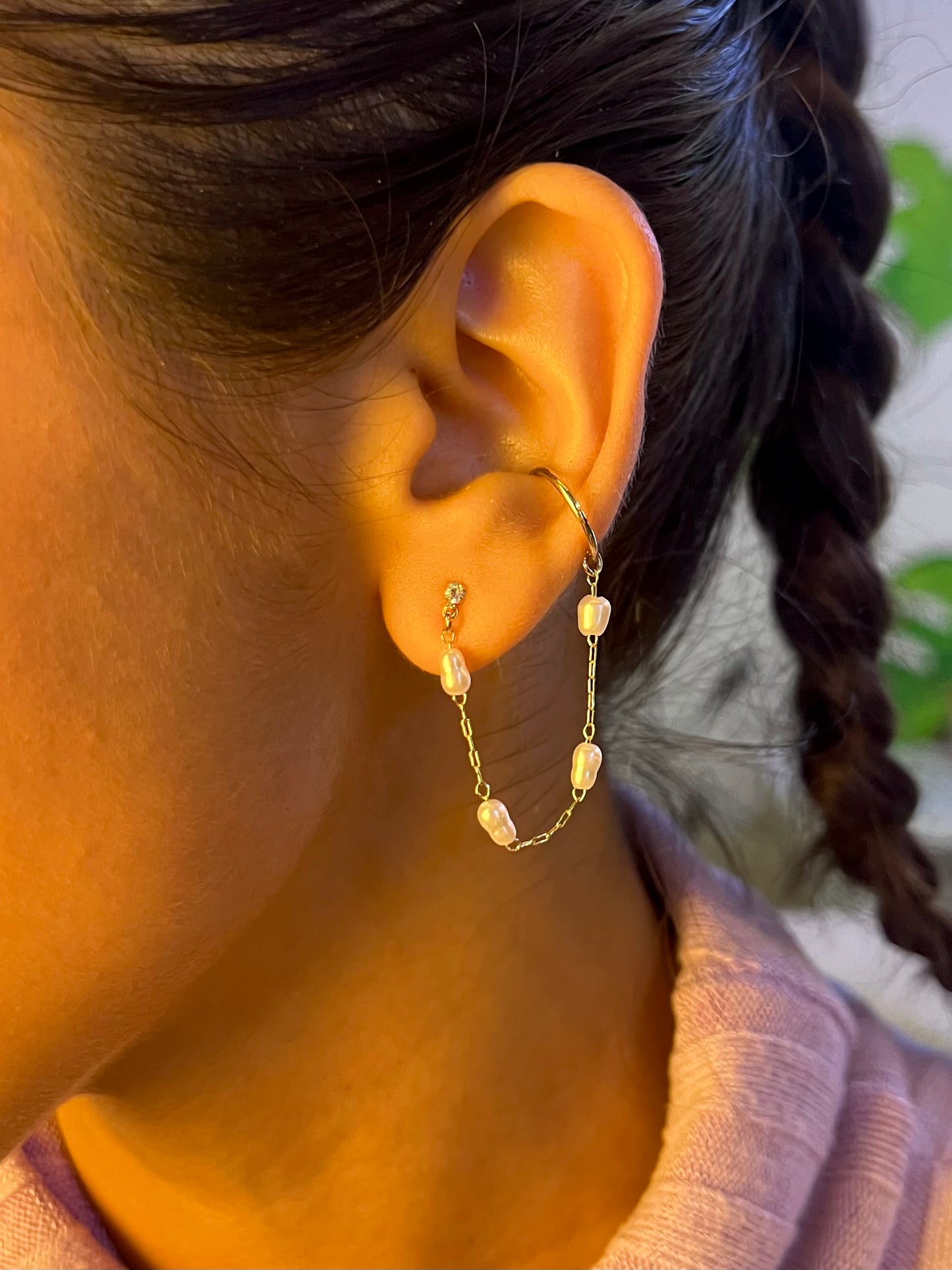 Perlina Cuff Earrings