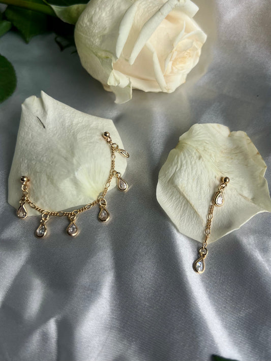 Rainy Zirconia Earrings