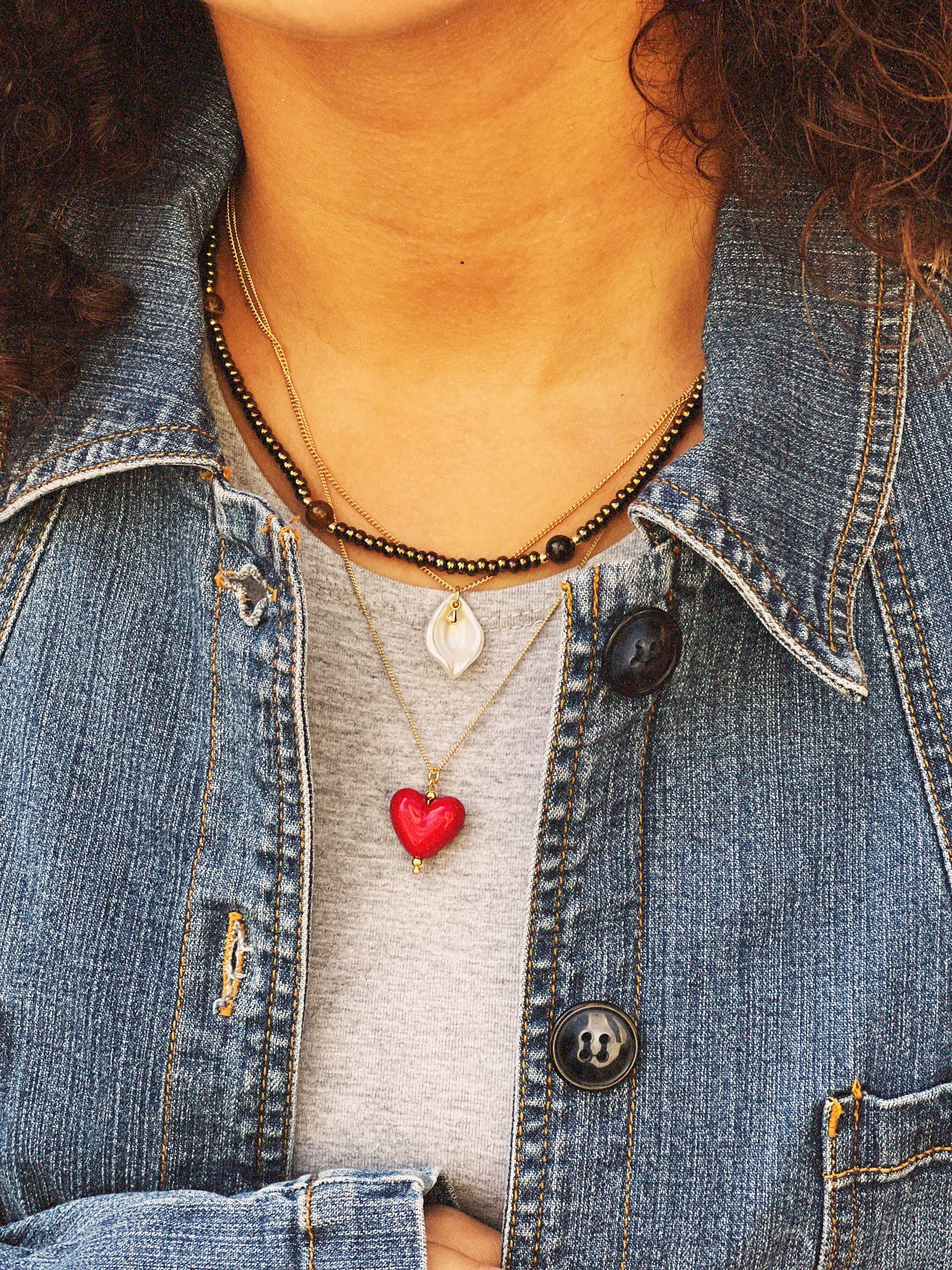 Red Heart Necklace