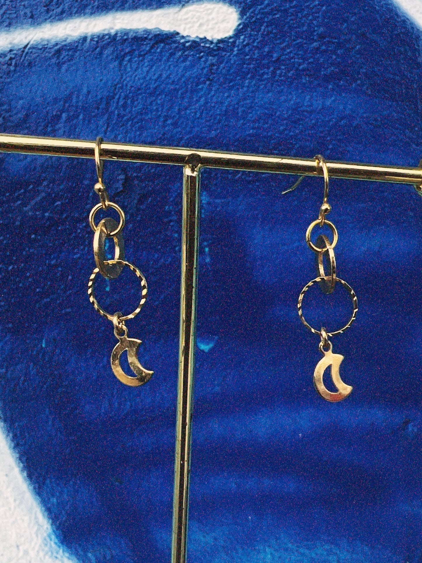 Open Moon Earrings