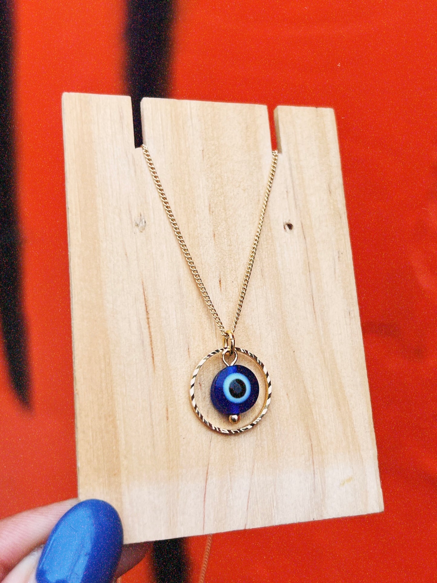 Blue Evil Eye Necklace