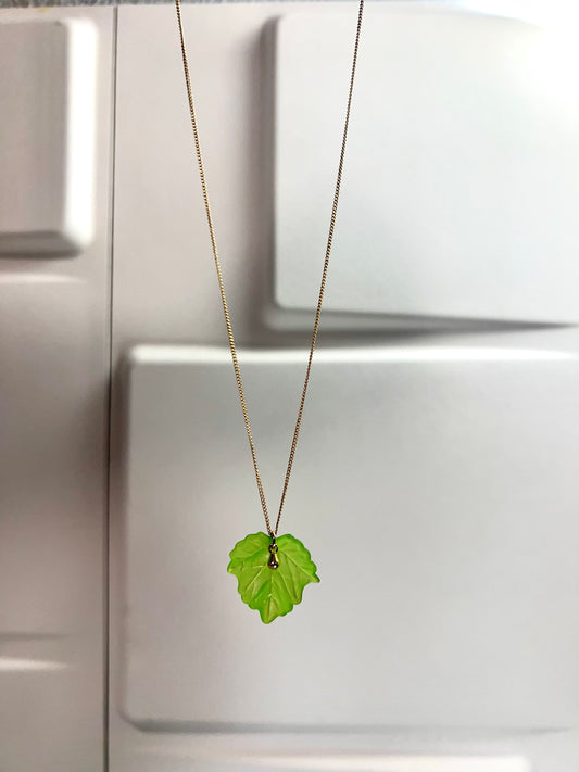 Maple Leaf Necklace