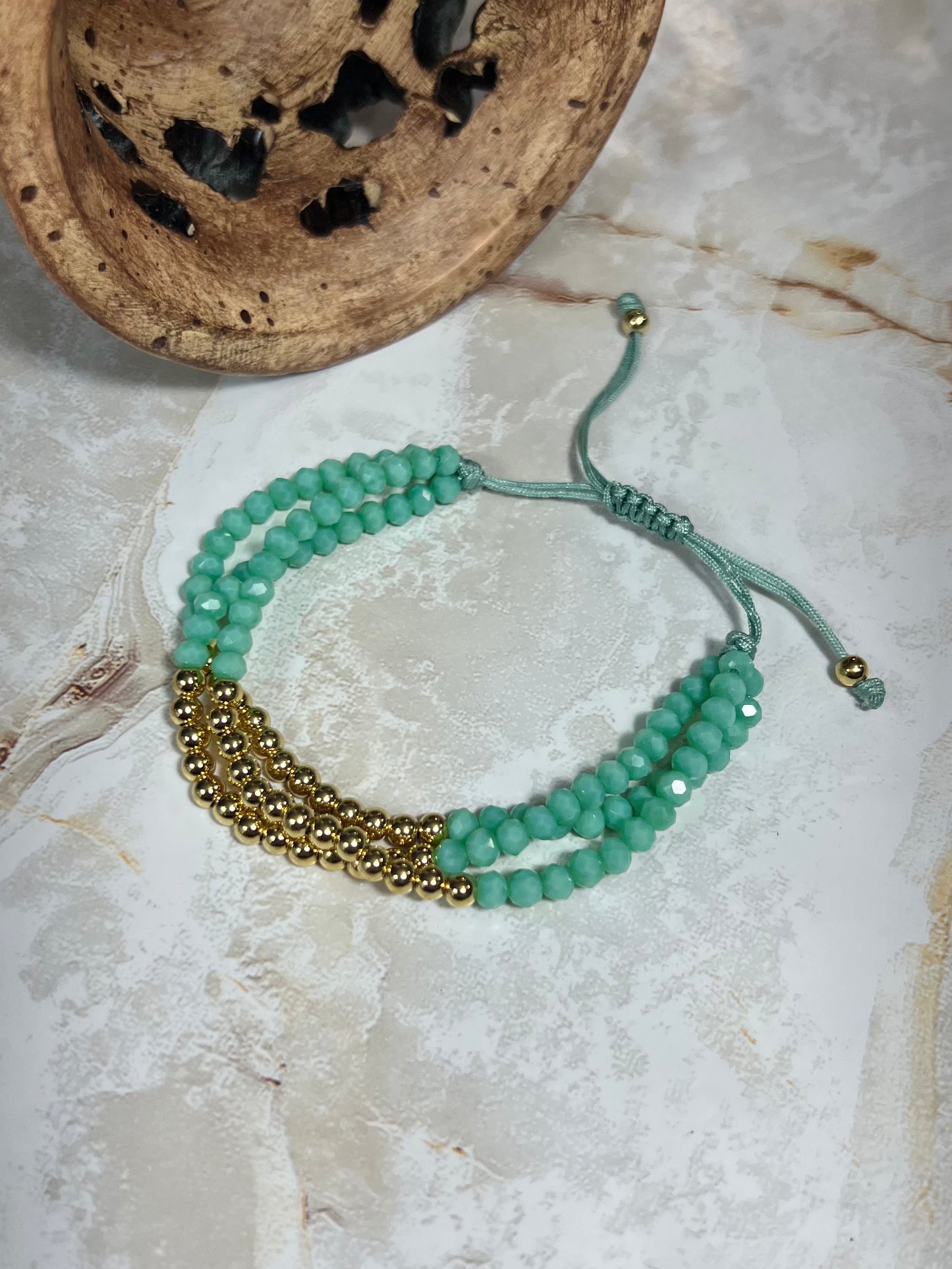 Green Thread Bracelet