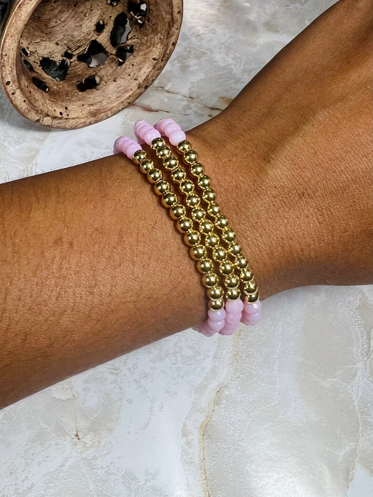 Pink Thread Bracelet