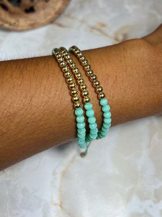 Green Thread Bracelet