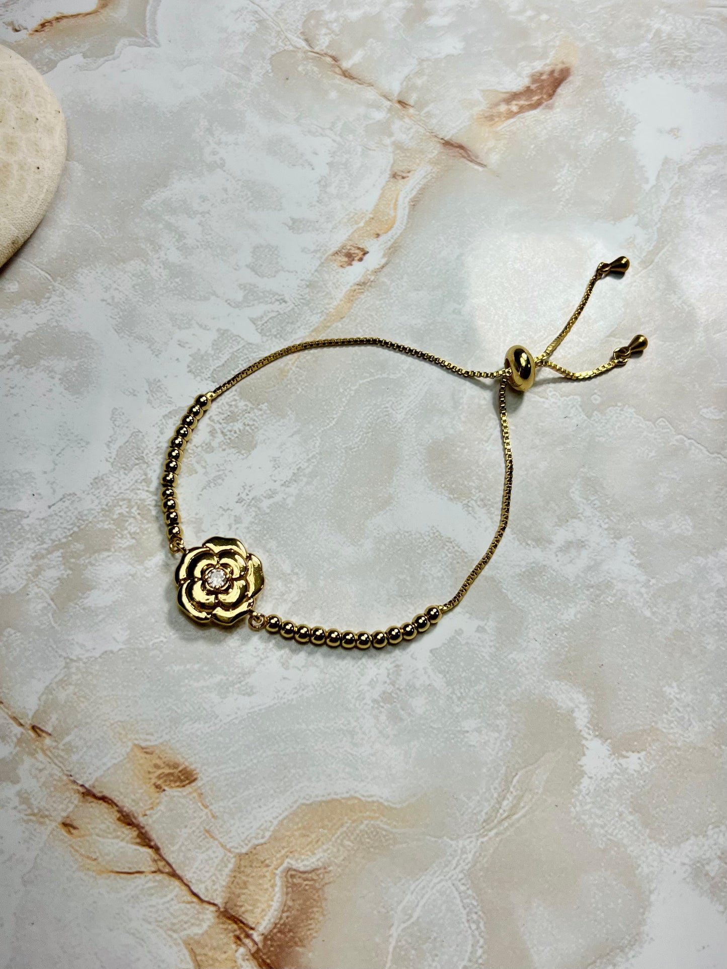 Rose Adjustable Bracelet