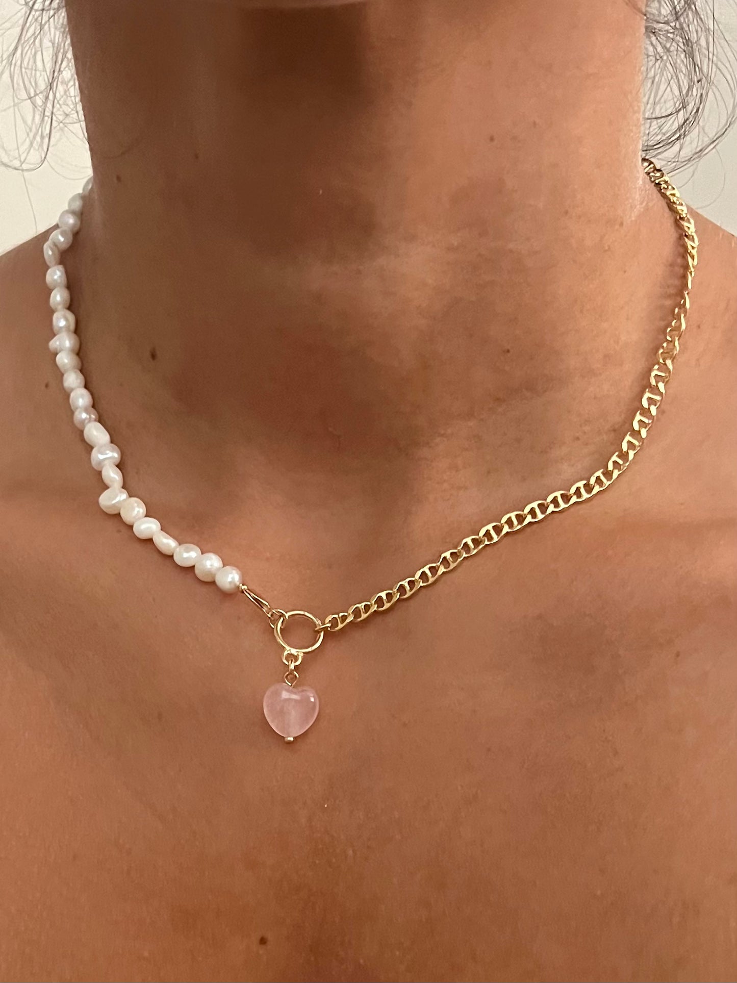 Pinky Cloud Necklace