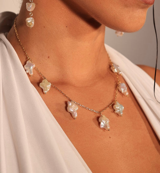 Celestial Pearl Necklace