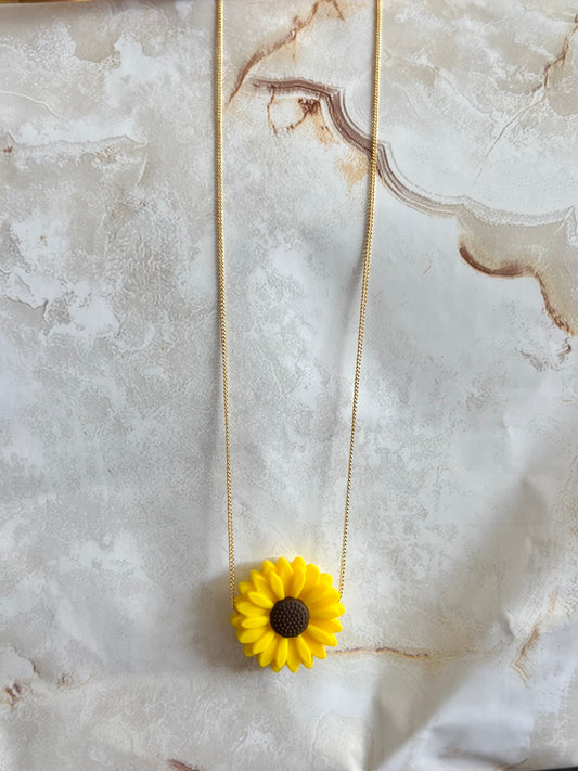 Sunflower Necklace