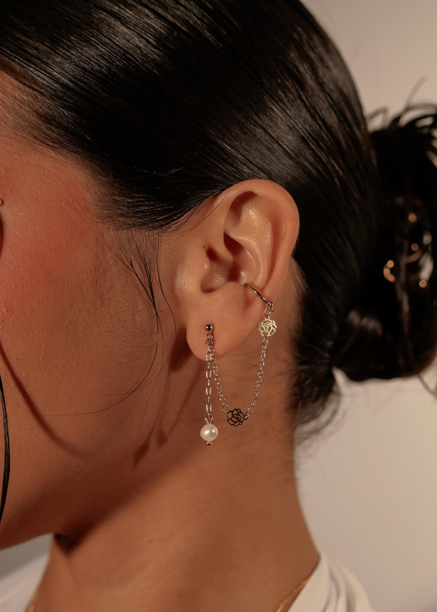 Pérola Cuff Earrings