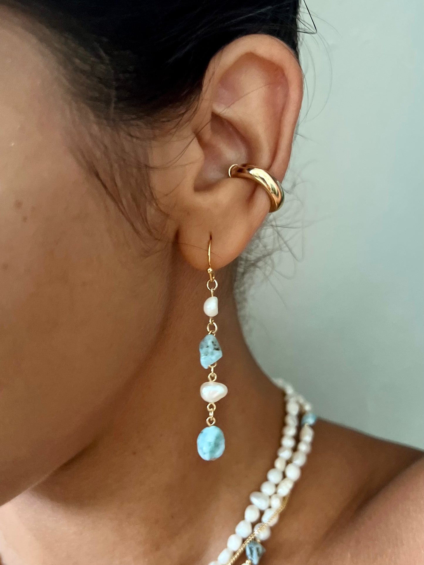 Serena Long Earrings