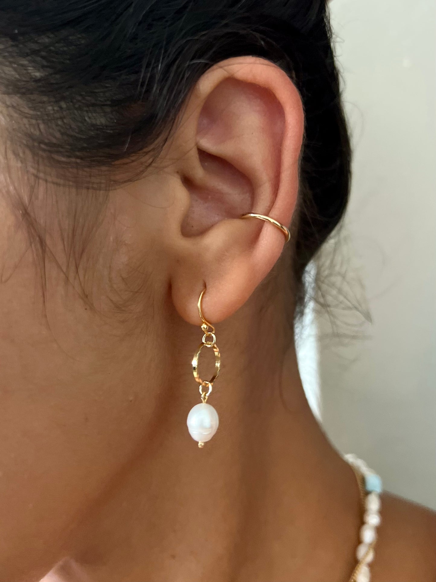 Pearl Dangle Earrings