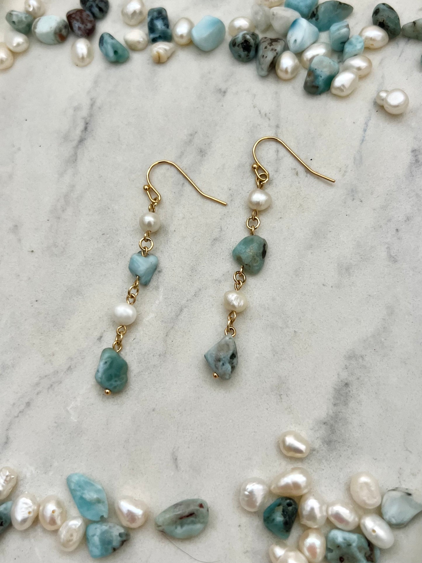 Serena Long Earrings