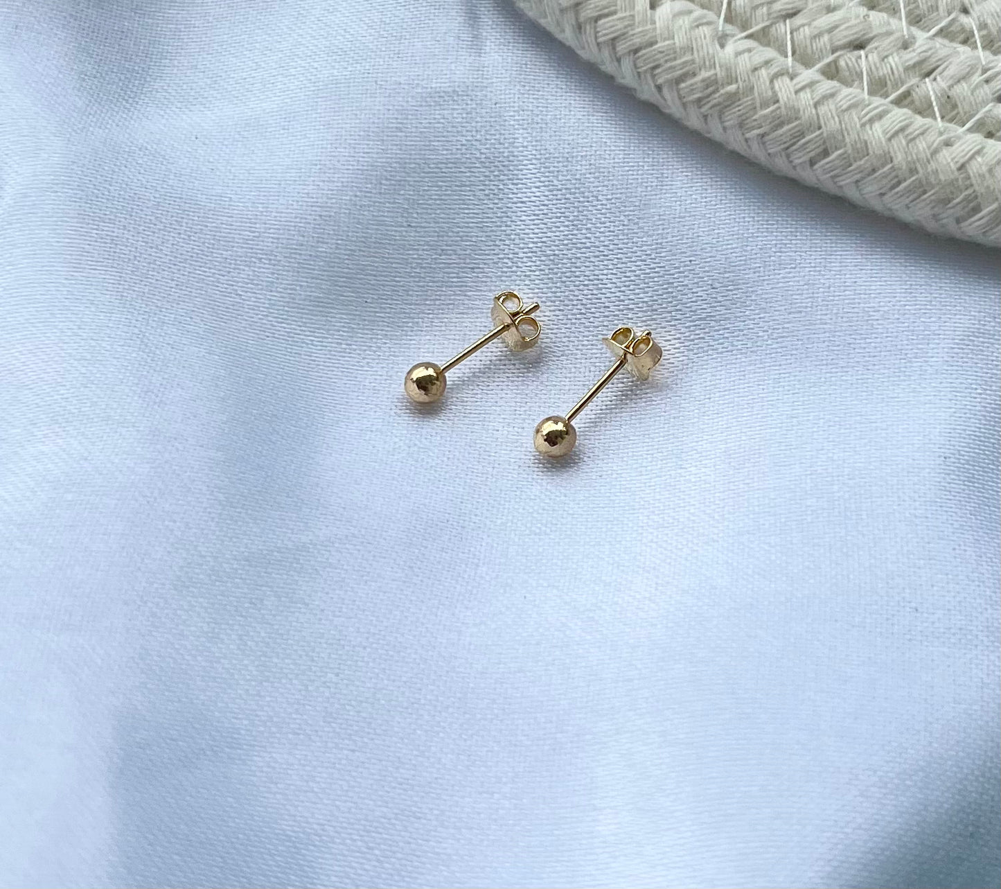 Ball Stud Earrings