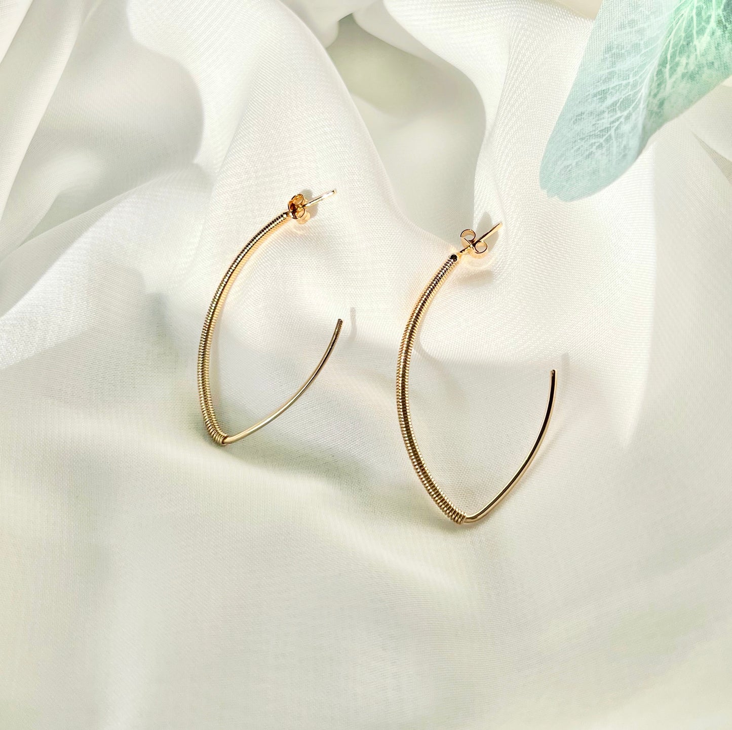 Open Oval Earrings